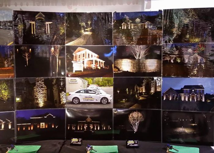 Edison photo gallery at their convention booth